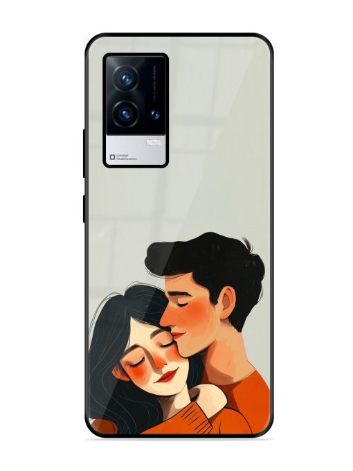 Craft Couples Glossy Soft Edge Case for Iqoo 8 Chachhi