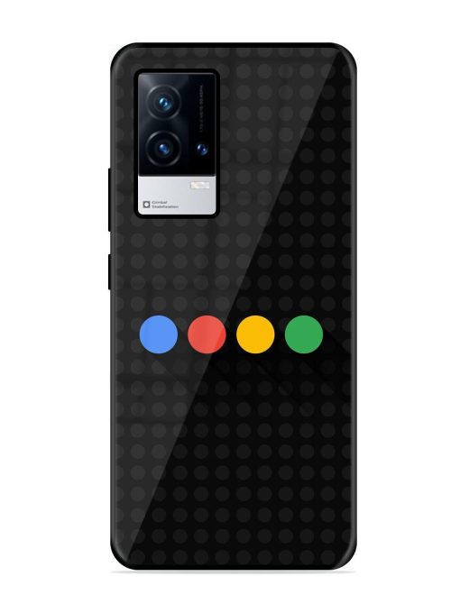 Google Dots Glossy Soft Edge Case for Iqoo 8 Chachhi