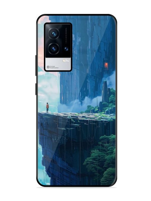 Solitude In The Sky Glossy Soft Edge Case for Iqoo 8 Chachhi