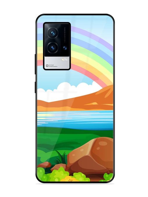 Rainbow Over The Lake Glossy Soft Edge Case for Iqoo 8 Chachhi