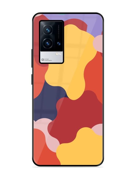 Gooey Color Chaos Glossy Soft Edge Case for Iqoo 8 Chachhi