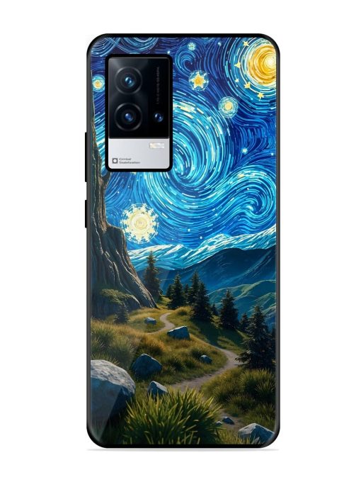 Starry Night In The Shire Glossy Soft Edge Case for Iqoo 8