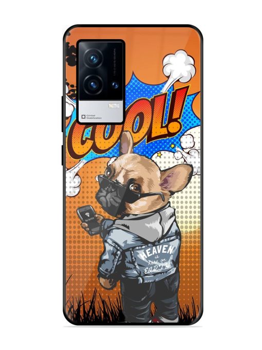 Cool Pup Glossy Soft Edge Case for Iqoo 8 Chachhi