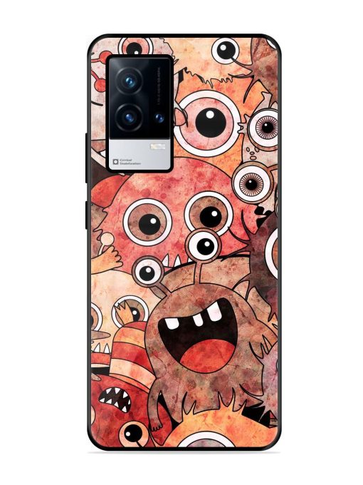 Monster Mash Glossy Soft Edge Case for Iqoo 8 Chachhi