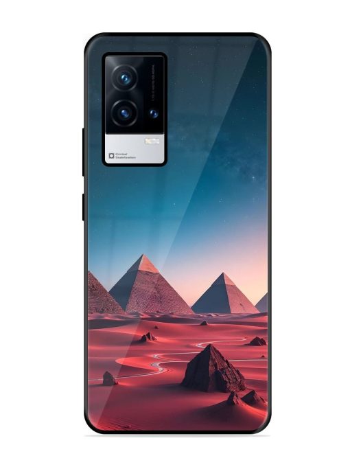 Ancient Wonders Sky Glossy Soft Edge Case for Iqoo 8 Chachhi