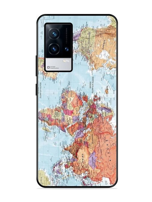 Our Blue Marble Glossy Soft Edge Case for Iqoo 9 (5G)