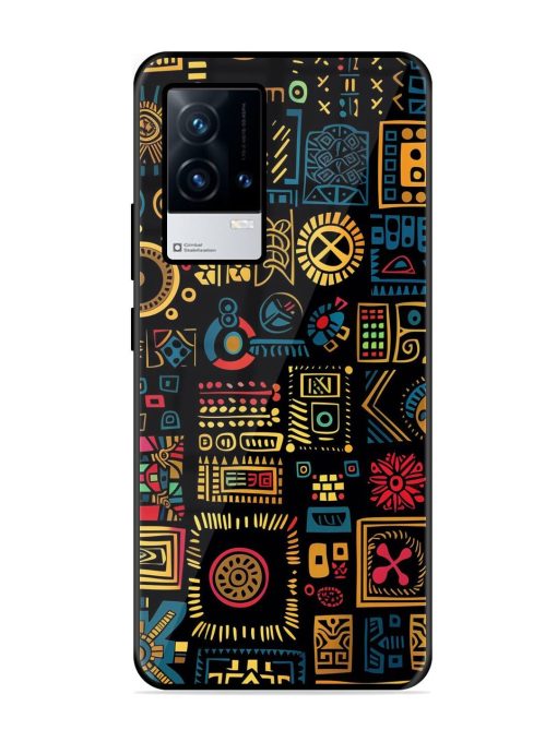 Tribal Tapestry Glossy Soft Edge Case for Iqoo 9 (5G)