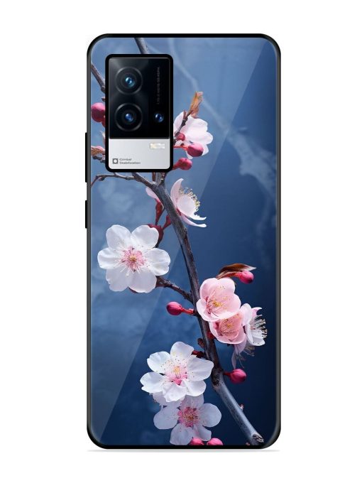 Delicate Blossoms Glossy Soft Edge Case for Iqoo 9 (5G) Chachhi