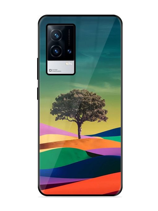 Rainbow'S Lone Sentinel Glossy Soft Edge Case for Iqoo 9 (5G) Chachhi