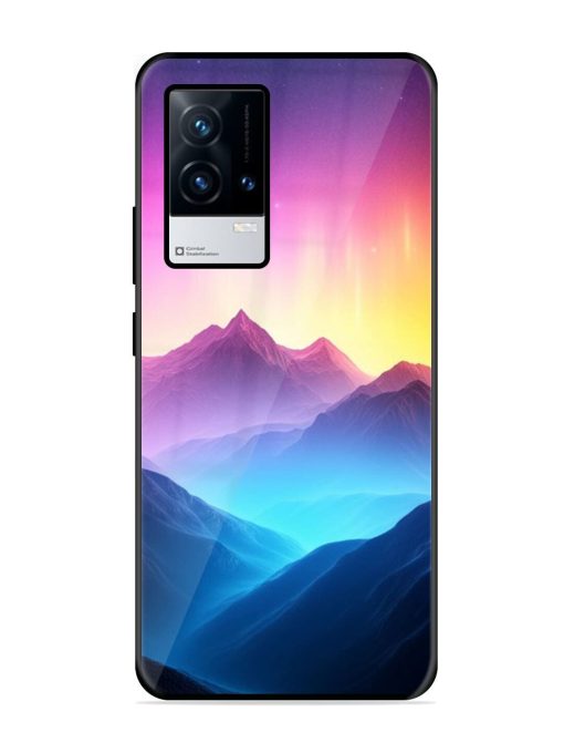 Cosmic Mountains Glossy Soft Edge Case for Iqoo 9 (5G) Chachhi