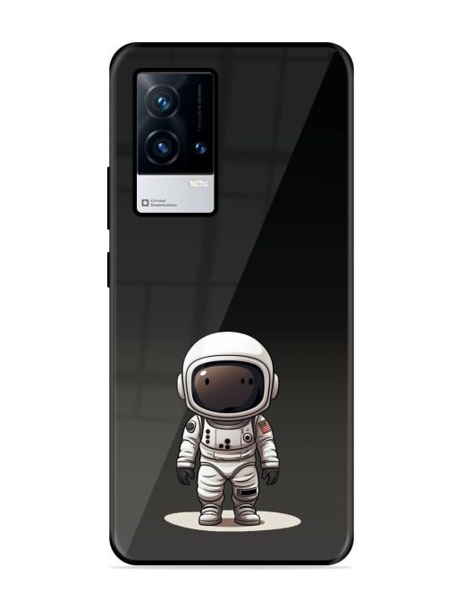 Neon Astronaut Glossy Soft Edge Case for Iqoo 9 (5G) Chachhi