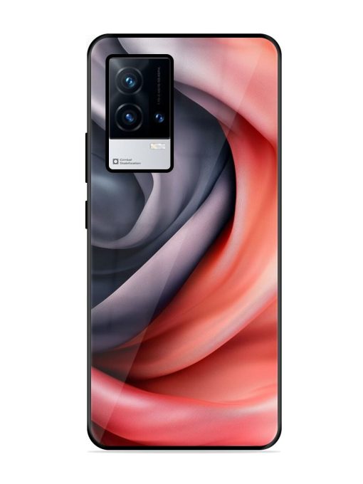 Swirling Silk Glossy Soft Edge Case for Iqoo 9 (5G) Chachhi