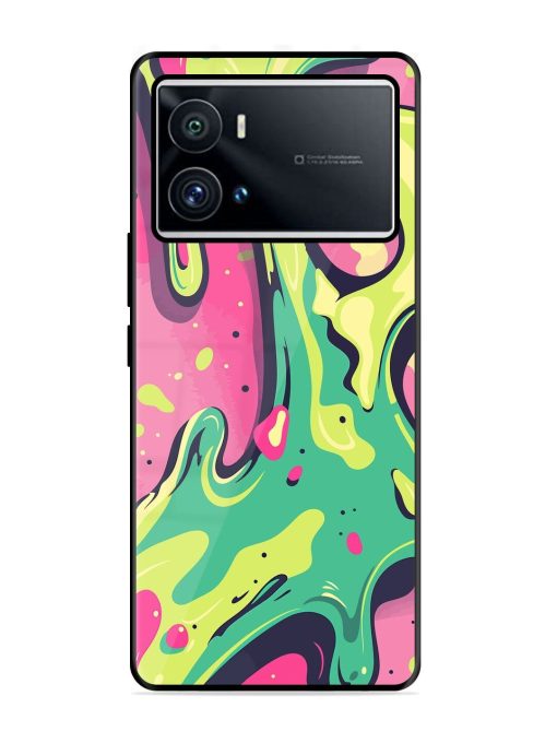 Gooey Grooves Glossy Soft Edge Case for Iqoo 9 Pro Chachhi