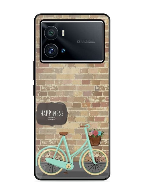 Pedaling Towards Happiness Glossy Soft Edge Case for Iqoo 9 Pro Chachhi