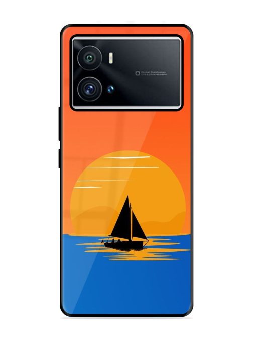 Sunset Sail Glossy Soft Edge Case for Iqoo 9 Pro Chachhi