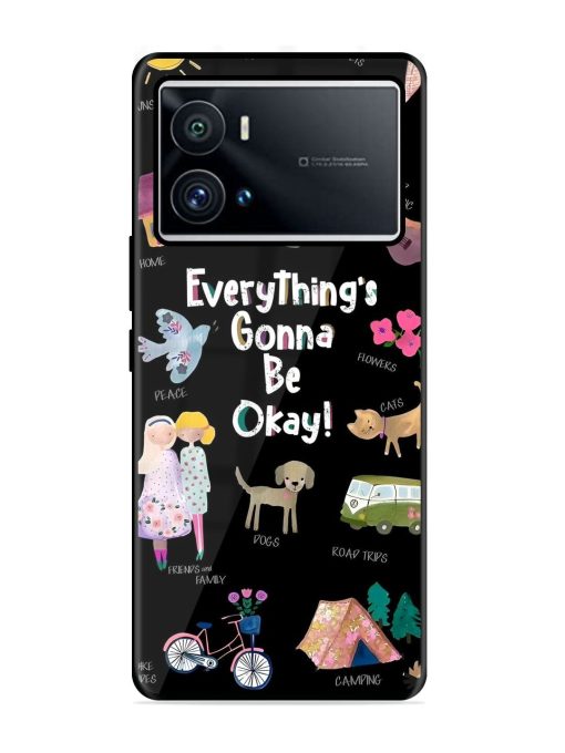 Everything'S Gonna Be Okay Glossy Soft Edge Case for Iqoo 9 Pro Chachhi