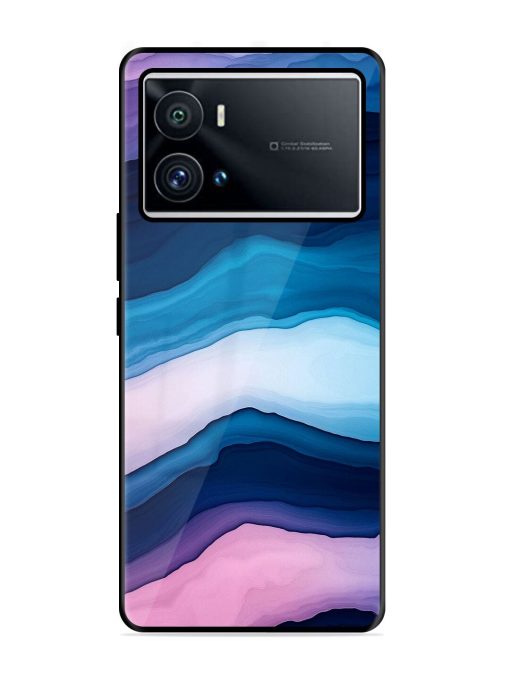 Oceanic Layers Glossy Soft Edge Case for Iqoo 9 Pro