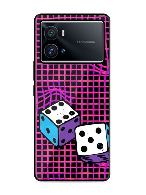 Glitched Dice Glossy Soft Edge Case for Iqoo 9 Pro Chachhi