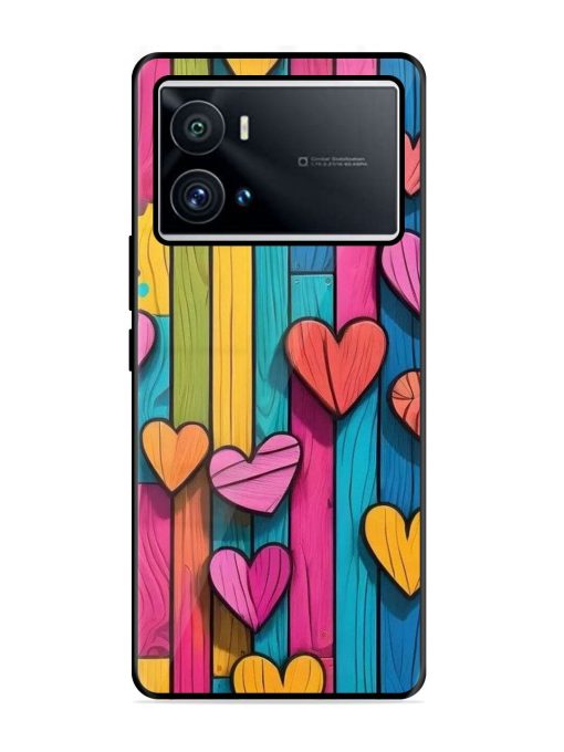 Rainbow Of Hearts Glossy Soft Edge Case for Iqoo 9 Pro Chachhi