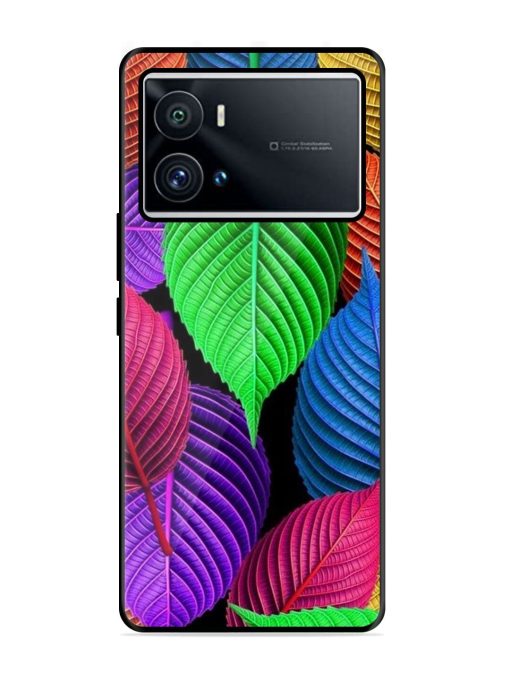 Rainbow Leaf Symphony Glossy Soft Edge Case for Iqoo 9 Pro Chachhi