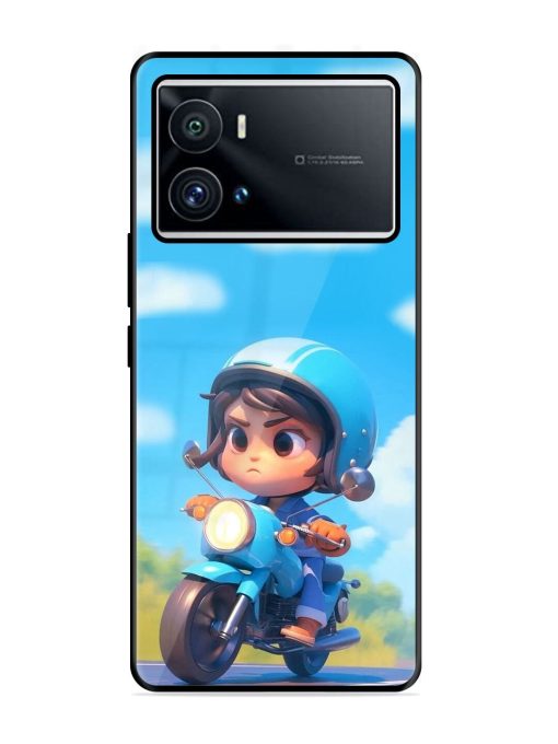 Little Rider Glossy Soft Edge Case for Iqoo 9 Pro Chachhi