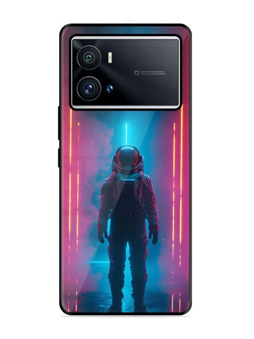 Neon Astronaut Glossy Soft Edge Case for Iqoo 9 Pro Chachhi