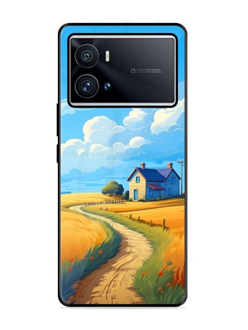 Countryside Cottage Glossy Soft Edge Case for Iqoo 9 Pro Chachhi