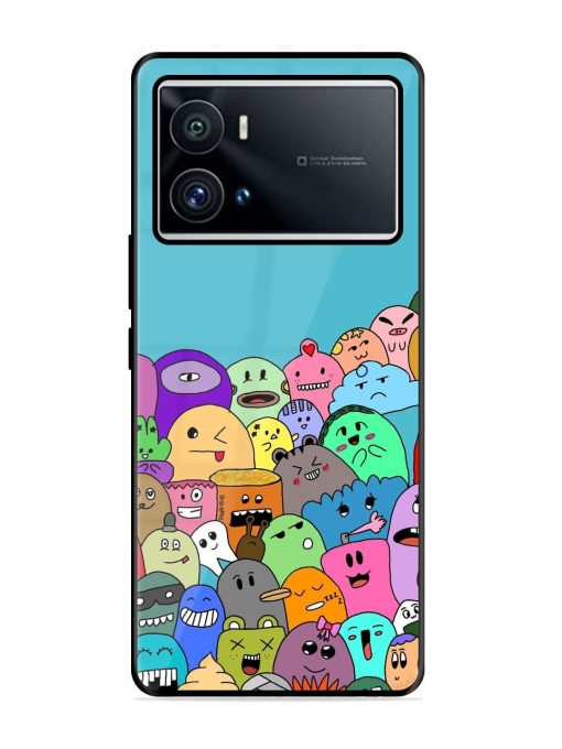 Monster Mash Glossy Soft Edge Case for Iqoo 9 Pro Chachhi