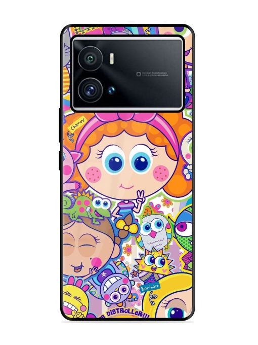 Distroller Friends Glossy Soft Edge Case for Iqoo 9 Pro Chachhi