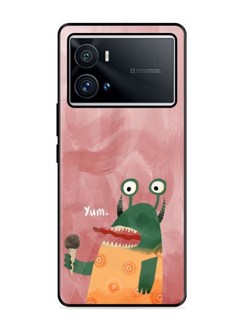 Hungry Monster Glossy Soft Edge Case for Iqoo 9 Pro Chachhi