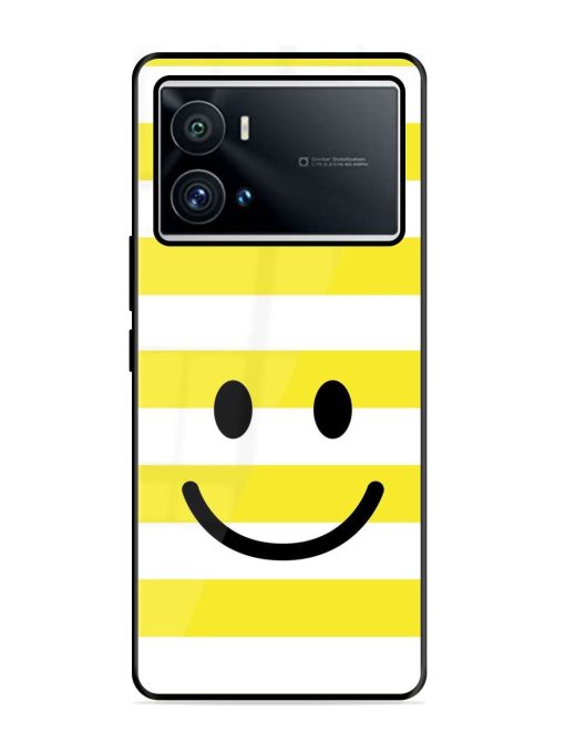 Smiling Stripes Glossy Soft Edge Case for Iqoo 9 Pro Chachhi