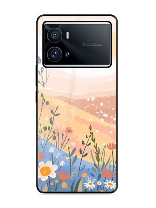 Golden Hour Blooms Glossy Soft Edge Case for Iqoo 9 Pro Chachhi