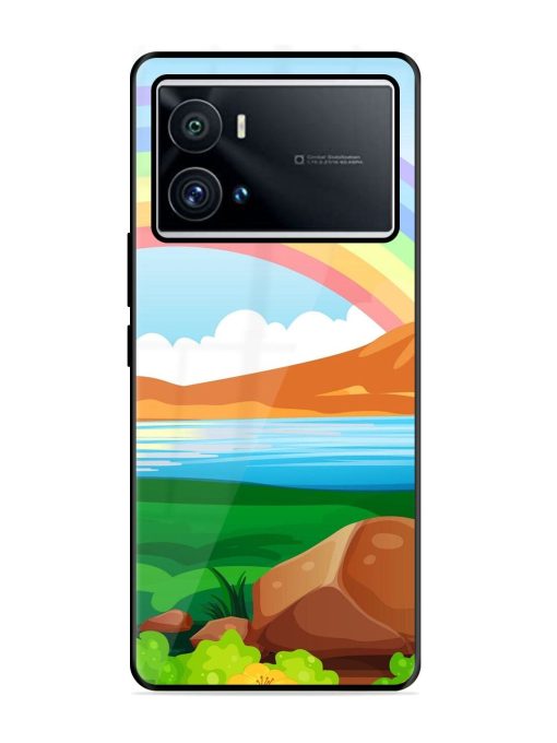 Rainbow Over The Lake Glossy Soft Edge Case for Iqoo 9 Pro Chachhi