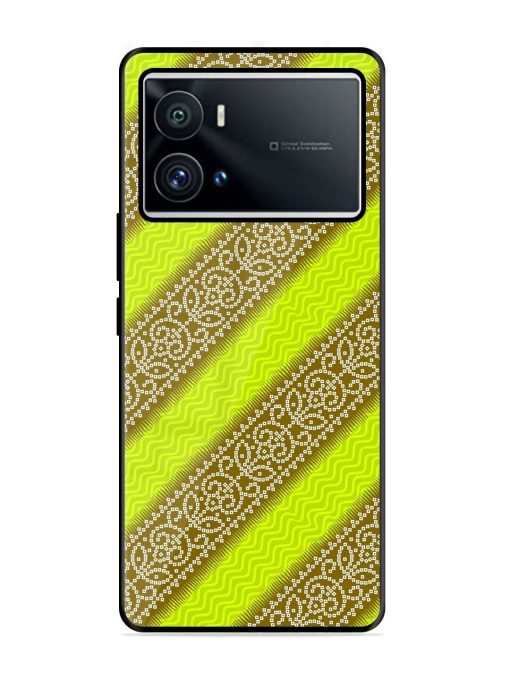 Golden Bandana Bliss Glossy Soft Edge Case for Iqoo 9 Pro Chachhi