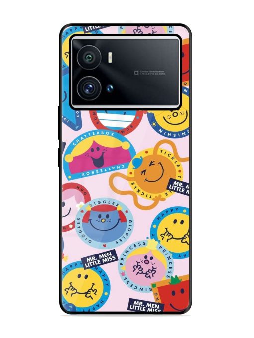 Whimsical Mr. Men & Little Miss Glossy Soft Edge Case for Iqoo 9 Pro Chachhi