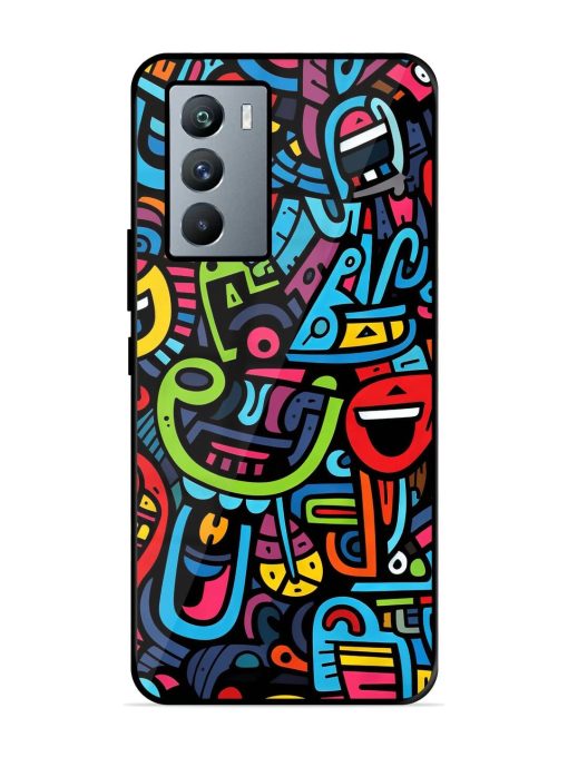 Doodlephoria Glossy Soft Edge Case for Iqoo 9 Se (5G) Chachhi