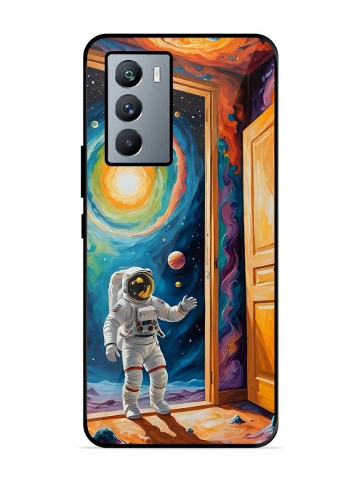 Artistic Space Glossy Soft Edge Case for Iqoo 9 Se (5G) Chachhi