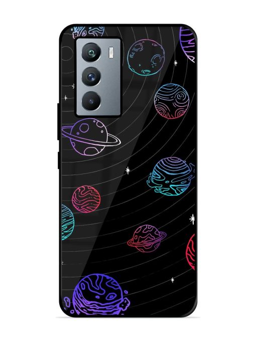 Cosmic Ballet Glossy Soft Edge Case for Iqoo 9 Se (5G) Chachhi