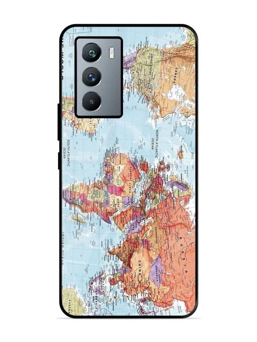 Our Blue Marble Glossy Soft Edge Case for Iqoo 9 Se (5G) Chachhi