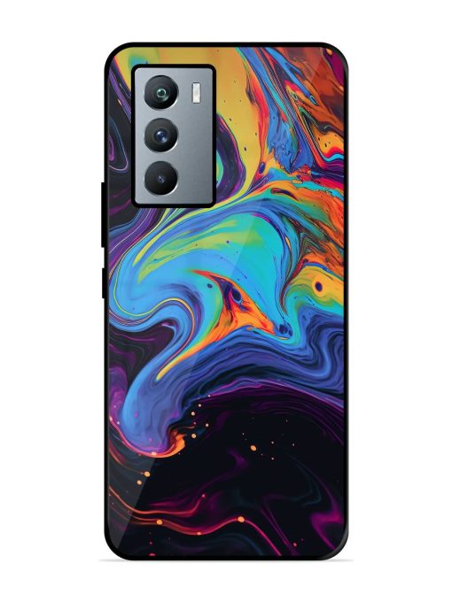 Liquid Dreamscape Glossy Soft Edge Case for Iqoo 9 Se (5G) Chachhi