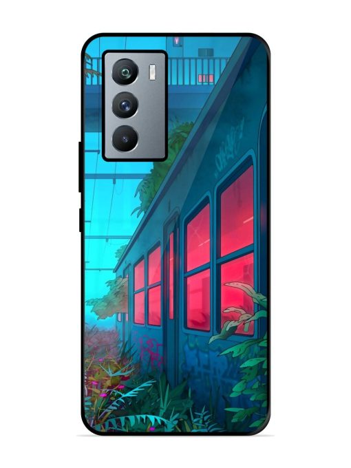 Urban Jungle Glossy Soft Edge Case for Iqoo 9 Se (5G) Chachhi