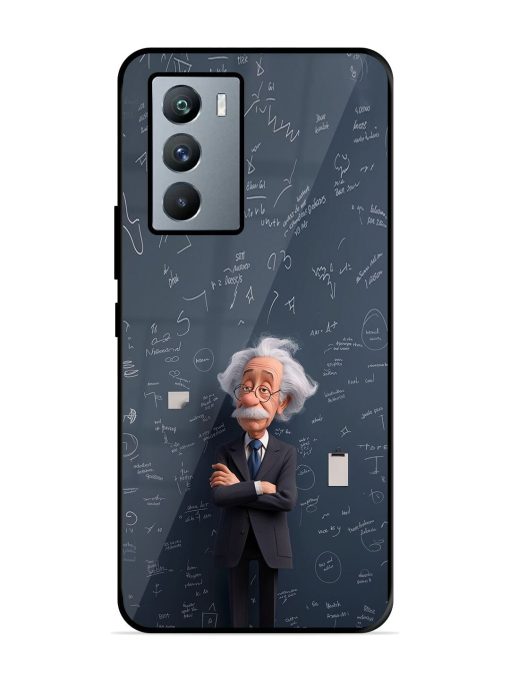 Albert Einstein Glossy Soft Edge Case for Iqoo 9 Se (5G) Chachhi