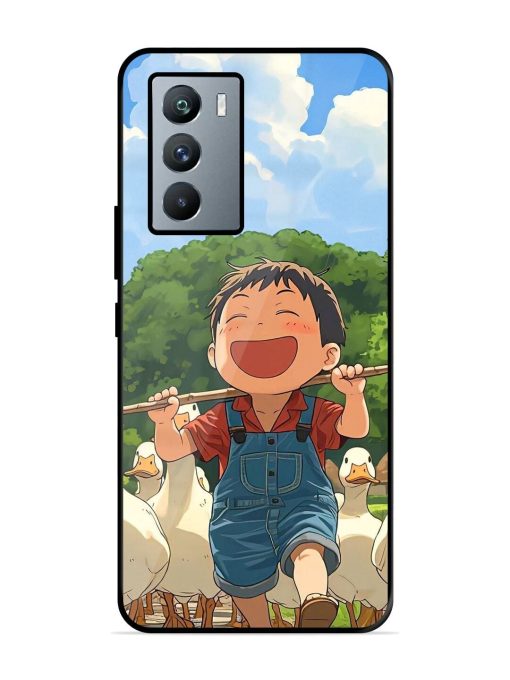 Duck Parade Glossy Soft Edge Case for Iqoo 9 Se (5G) Chachhi