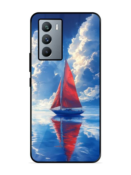 Crimson Sails Glossy Soft Edge Case for Iqoo 9 Se (5G) Chachhi