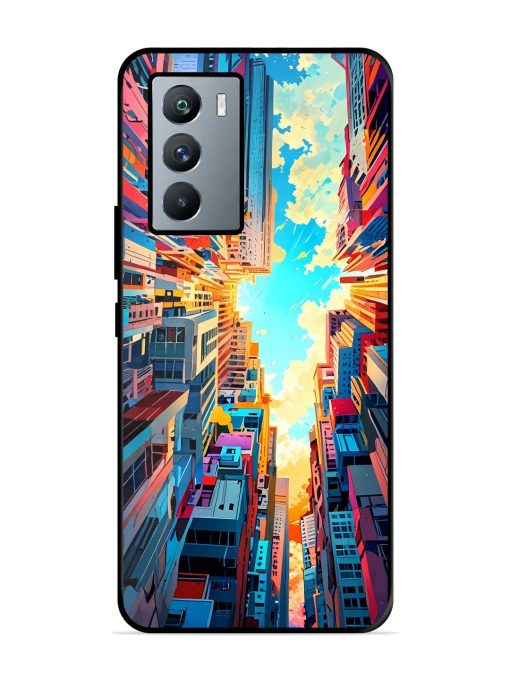 Skyward City Glossy Soft Edge Case for Iqoo 9 Se (5G) Chachhi