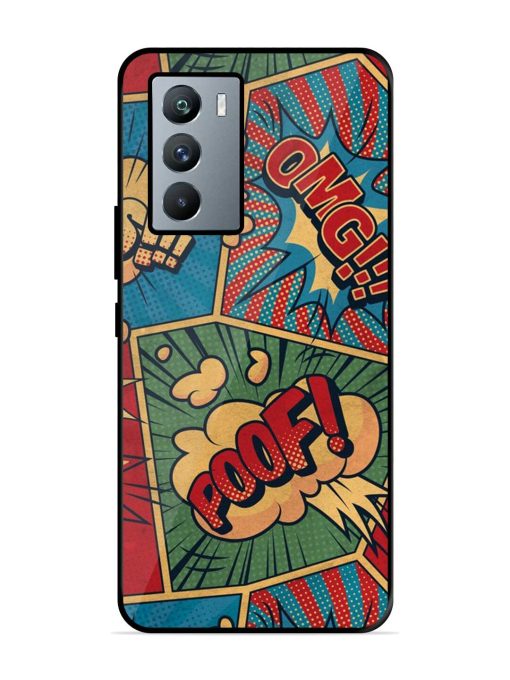 Comic Book Chaos Glossy Soft Edge Case for Iqoo 9 Se (5G) Chachhi