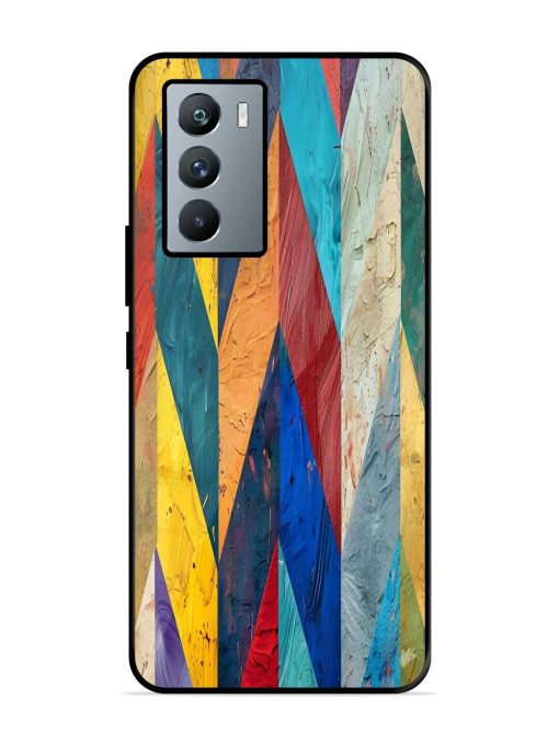 Abstract Tapestry Glossy Soft Edge Case for Iqoo 9 Se (5G) Chachhi