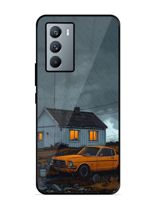 Rainy Day Retreat Glossy Soft Edge Case for Iqoo 9 Se (5G) Chachhi