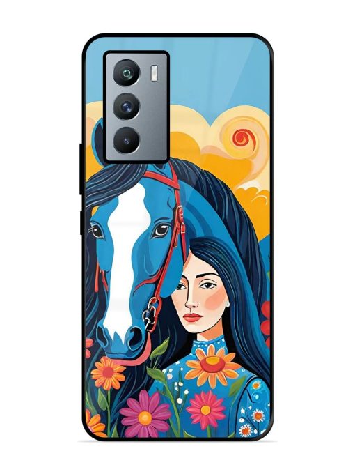 Equine Enchantment Glossy Soft Edge Case for Iqoo 9 Se (5G) Chachhi