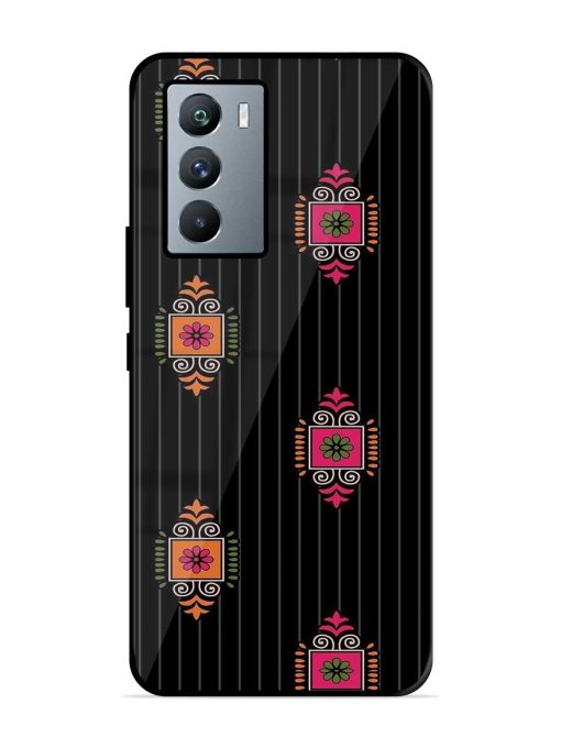 Ornate Elegance Glossy Soft Edge Case for Iqoo 9 Se (5G) Chachhi